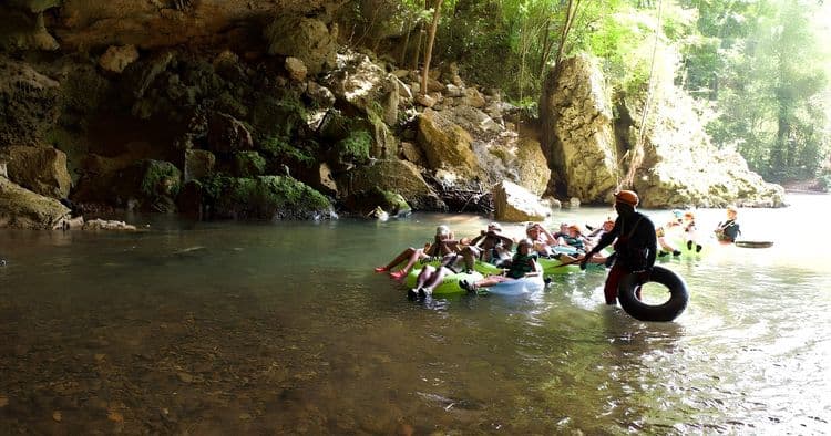 Belize Cave Tubing with Lunch