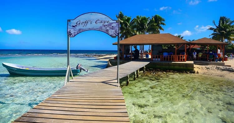 Goff's Caye & Snorkeling at the Barrier Reef