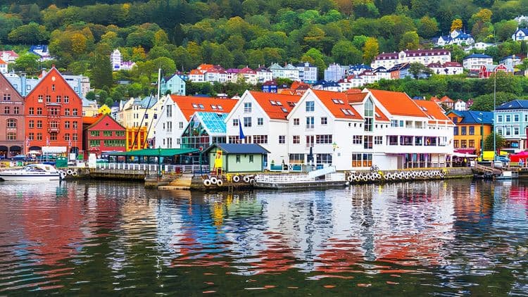 City Surroundings by Land and Sea