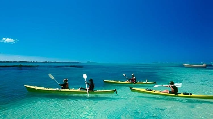 Kayak & Beach Bar Lunch