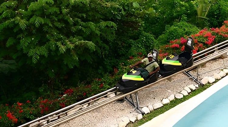 Zipline Canopy Over Dunn’s River Falls