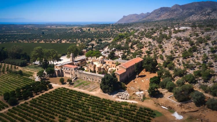 Chania's Past and Monastery Visit