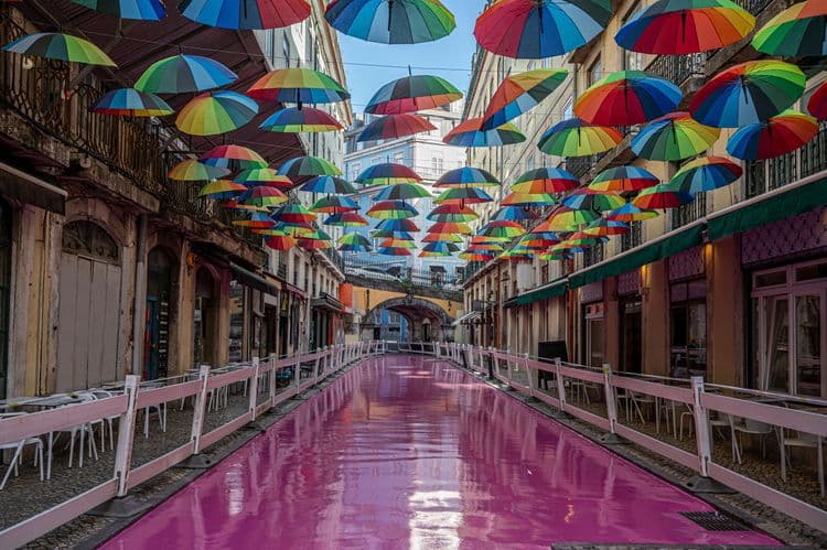 Pink Street & Sunsets Over Lisbon