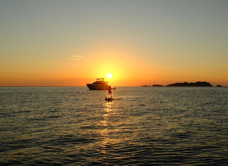 Sunset in Ibiza with the Galactic Astronauts