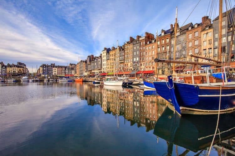 Accessible Honfleur Harbor and Town Center