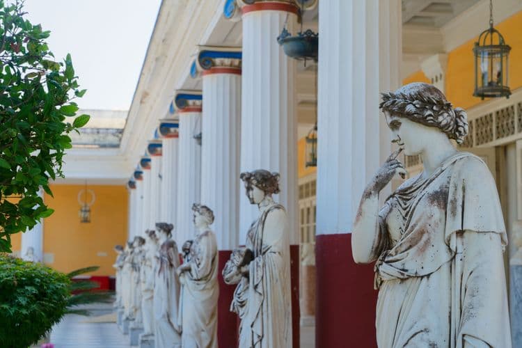 Achilleion Palace & Exclusive Villa Visit