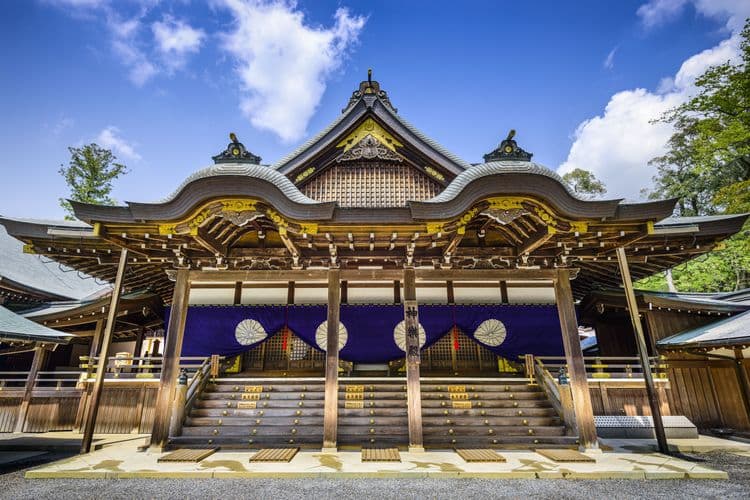 Ise Shrine, Skyline And Mikimoto Pearl Island