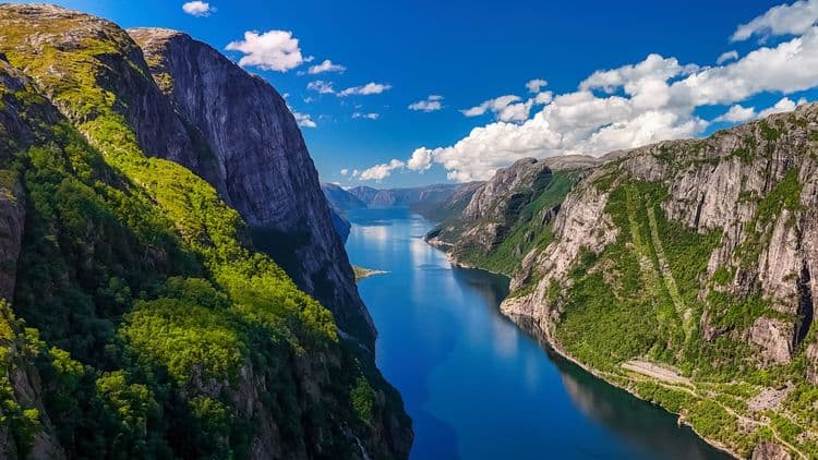 Cruise Along Lysefjord
