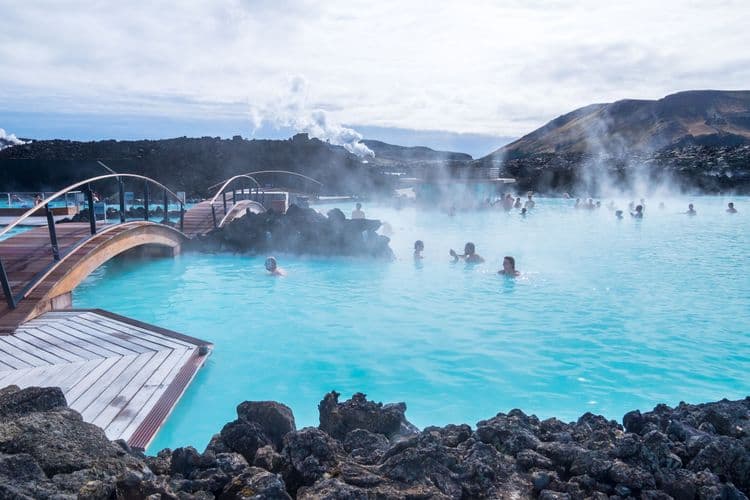 Bathing In The Blue Lagoon